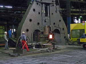 Hammer Forge used in Open Die Forging Process