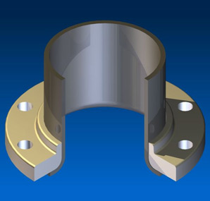 Lap Joint Flange Drawing